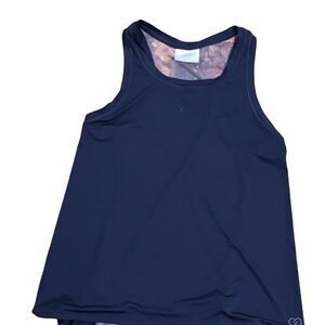 Cute Calia by Carrie Underwood Women's Fitted Move Tank Top, Size: small, Blue
G